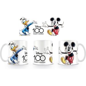 Walt Disney Mug - 100 Years Of Wonder Mickey And Donald