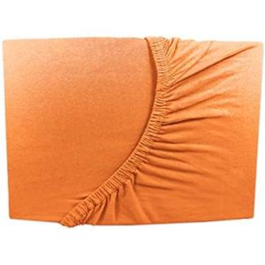 Hoeslaken 70x140 - 70 x 140 cm - Oranje
