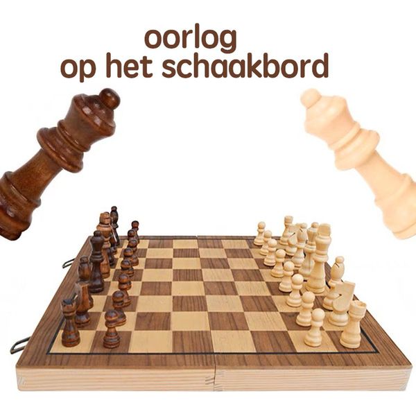 wees gegroet Ruim plek Dam-schaakbord - speelgoed online kopen | De laagste prijs! | beslist.nl