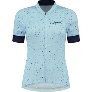 Rogelli Terrazzo Fietsshirt - Korte Mouwen - Dames - Licht Blauw, Navy - Maat L