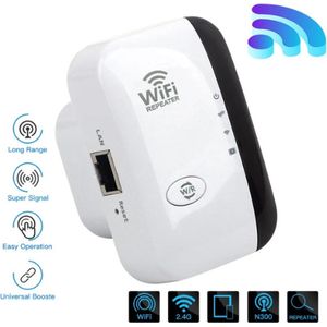 WiFi Versterker Stopcontact - 300 Mbps - 2.4GHz