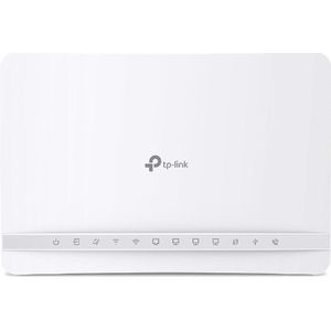 TP-Link Wi-Fi 6 Internet Box 4, Wi-Fi 6 (802.11ax), Dual-band (2.4 GHz / 5 GHz), Ethernet LAN, ADSL, Wit, Router om neer te zetten