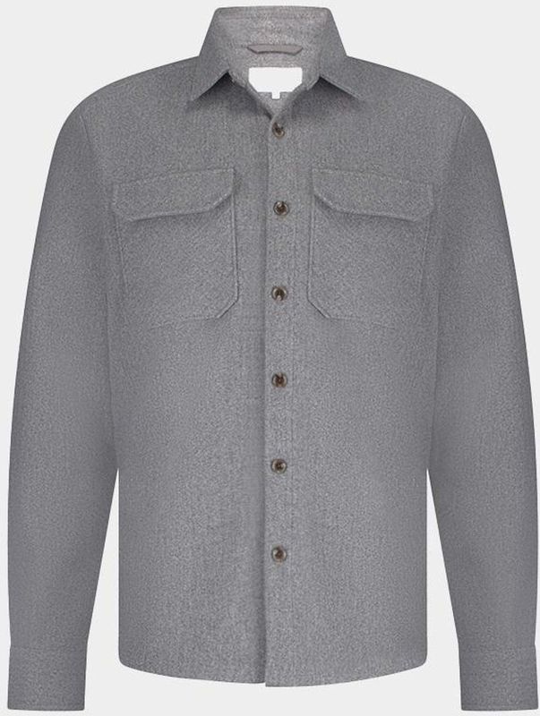 Born With Appetite - Overshirt - Zand - Reggie Shirtjacket