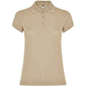 Roly - Star Dames Polo - Sand 07 maat M