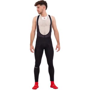 Castelli Fietsbroek lang met bretels Heren Zwart - Entrata Bibtight Black - S