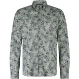 State of Art - Overhemd - Kobalt Blauw - Allover Print