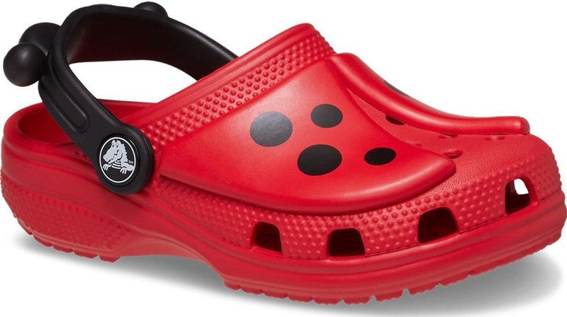 Crocs Classic Iam Lady Bug Klompen Rood EU 20-21 Jongens,Meisjes
