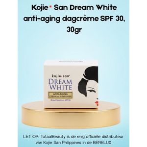 Kojie San Dream White anti-aging dagcrème SPF 30, 30gr