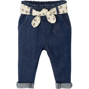 Vertbaudet - Babyjeans - Denim - Met Stoffen Riem