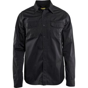 Blaklader 3298 Werkoverhemd Twill Zwart