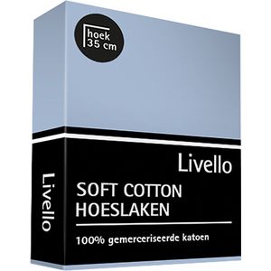 Livello Hoeslaken Soft Cotton Blue 180x210