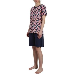 Götzburg Pyjama korte broek - 625 Blue - maat 38 (38) - Dames Volwassenen - Katoen/elastaan- 250162-6061-625-38