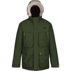 Regatta Heren Volter Parka Winterjas Dark Khaki Maat M