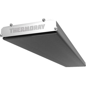Thermoray 2400W - terrasverwarmer - 136,5 cm - infrarood - zwart