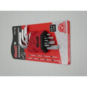 PROFI Inbussleutelset - 9 Delig