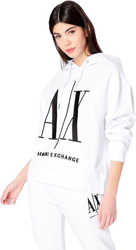 Armani Exchange 8nym52_yj68z Sweatshirt Wit XL Vrouw