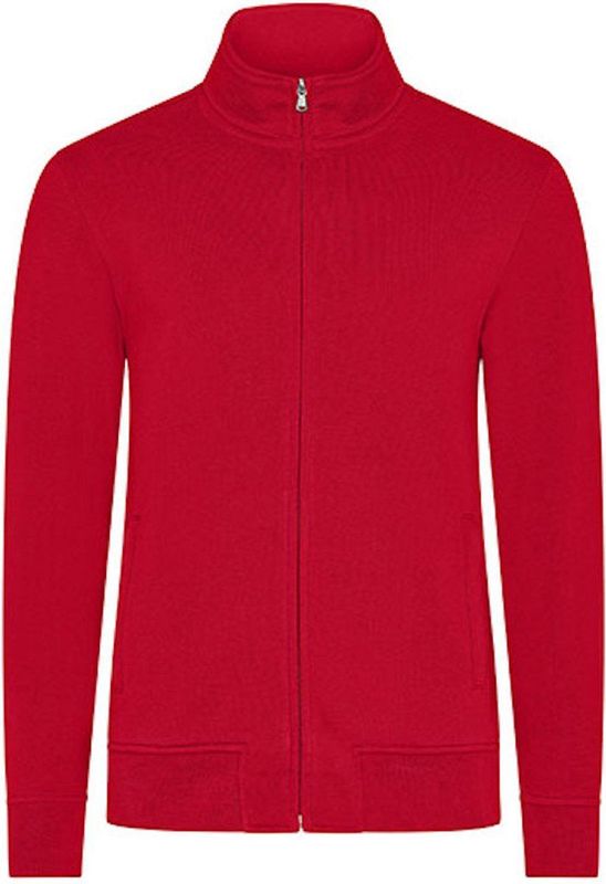 HRM - Premium Full Zip - Herenvest - Rood - Met Zijzakken