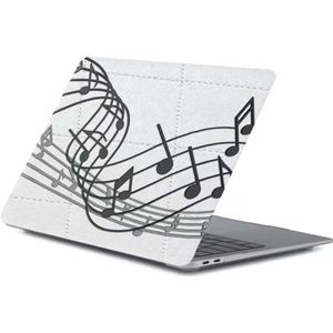 Laptophoes - Geschikt voor MacBook Pro 13 inch Hoes Case - A2251, A2289 (2020) - Muziek