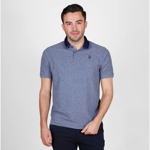 Heren Polo Fore - Donkerblauw Melange