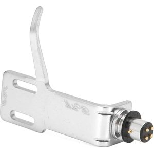 Draaitafel-headshell Phono-headshell-set met Volledige Boventonen - Plug-and-play - Aluminiumlegering - Trouw (zilver)