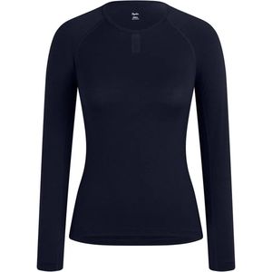 Rapha Merino Lange Mouwen Basislaag Blauw M Vrouw