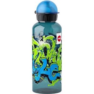 emsa TEENS Drinkfles, 0,6 Liter, Motief: Graffiti