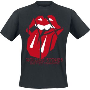 The Rolling Stones Hackney Diamonds Lick Over Heren T-shirt - zwart - S