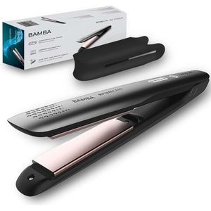 Stijltang titanium platen temperatuurinstelling 140-200 °C automatische uitschakeling 3 m kabel siliconenplaatbeschermer