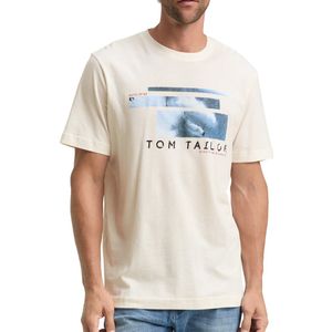 Tom Tailor - 1048585 - T-shirt - Regular Fit - 100% Katoen