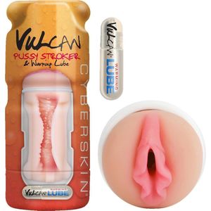 Topco Vulcan masturbator Vulcan Pussy Stroker w/ Warming Lube - Cream