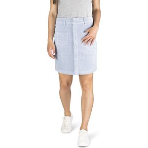 DENIMFY Dames Rok DFAlina regular fit Blauw S Volwassenen