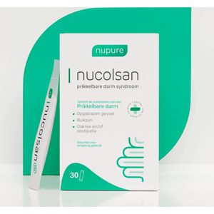 Nupure Nucolsan - verlicht de symptomen van het prikkelbare darm syndroom - 30 sachets