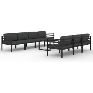 vidaXL-8-delige-Loungeset-met-kussens-aluminium-antracietkleurig