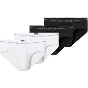 Schiesser Heren rio-slip / onderbroek 4 pack Cotton Flex