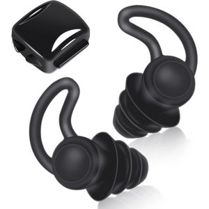 Herbruikbare Geluidsdempende Oordopjes voor Slaap en Studeren - Comfortabele Siliconen Gehoorbeschermer