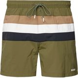 HUGO BOSS Louis swim shorts - heren zwembroek - groen gestreept
