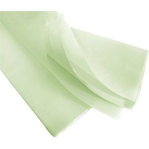 Lindegroen Vloeipapier \ zijdepapier | 17 Grams | Watervast en Kleurecht | B4 25x36 cm 96 vellen