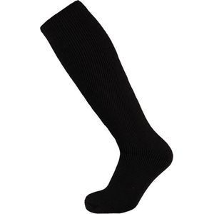 3 Paar thermo hoge sokken voor dames zwart 36/41 - Wintersport kleding – Thermokleding - Winter knie kousen - Thermo sokken