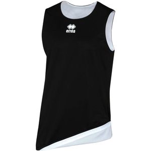 Errea reversible basketbalshirt Zwart/Wit - Maat XXL