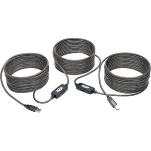 Tripp-Lite U042-050 USB 2.0 A/B Active Repeater Cable (M/M), 50 ft. TrippLite