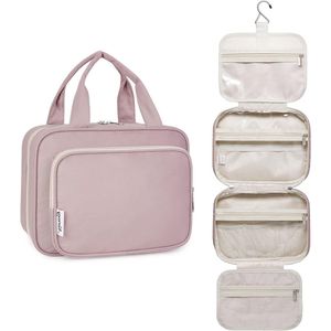 Hangende toilettas voor reizen en make-up - Grote cosmetische organizer voor vrouwen en meisjes