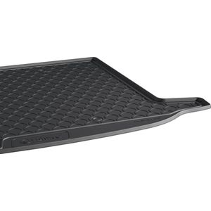 Kofferbakmat van Rubbasol voor Mercedes GLC Coupe (C253) 2016- met bagageruimtepakket - Rubber - Linkerzijde net Kofferbak Beschermhoes Hond2.0