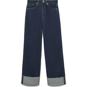 Vmtessa High Rise Brede Pasvorm - Bijgesneden Jeans