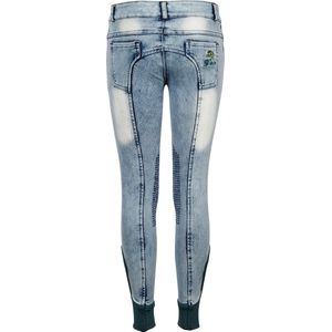 Harry's Horse Rijbroek Diva Sea Breeze Knie Grip Kids Denim - 152