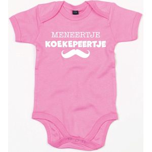 Baby Romper - Bubble Gum Pink - Rompertjes baby met opdruk
