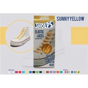 Shoeps Elastische Veters Sunny Yellow