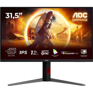 AOC G4 U32G4U - 4K Dual Frame IPS Gaming Monitor - UHD 160hz - FHD 320hz - HDMI 2.1 - Console Ready -32 inch