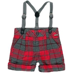 Boboli Check Korte Broek Rood 9 Months Jongens