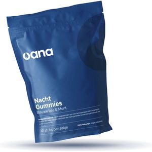 Oana Green Natuurlijke Slaapgummies CBN - CBD Vegan & suikervrij - 30 Gummies - Hoogste kwaliteit en effectiviteit - Slaap supplement