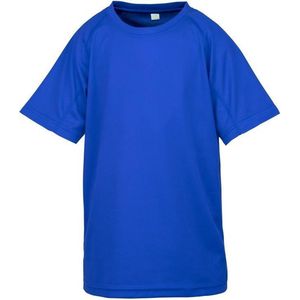 Spiro Childrens Boys Performance Aircool T-Shirt (Koningsblauw)